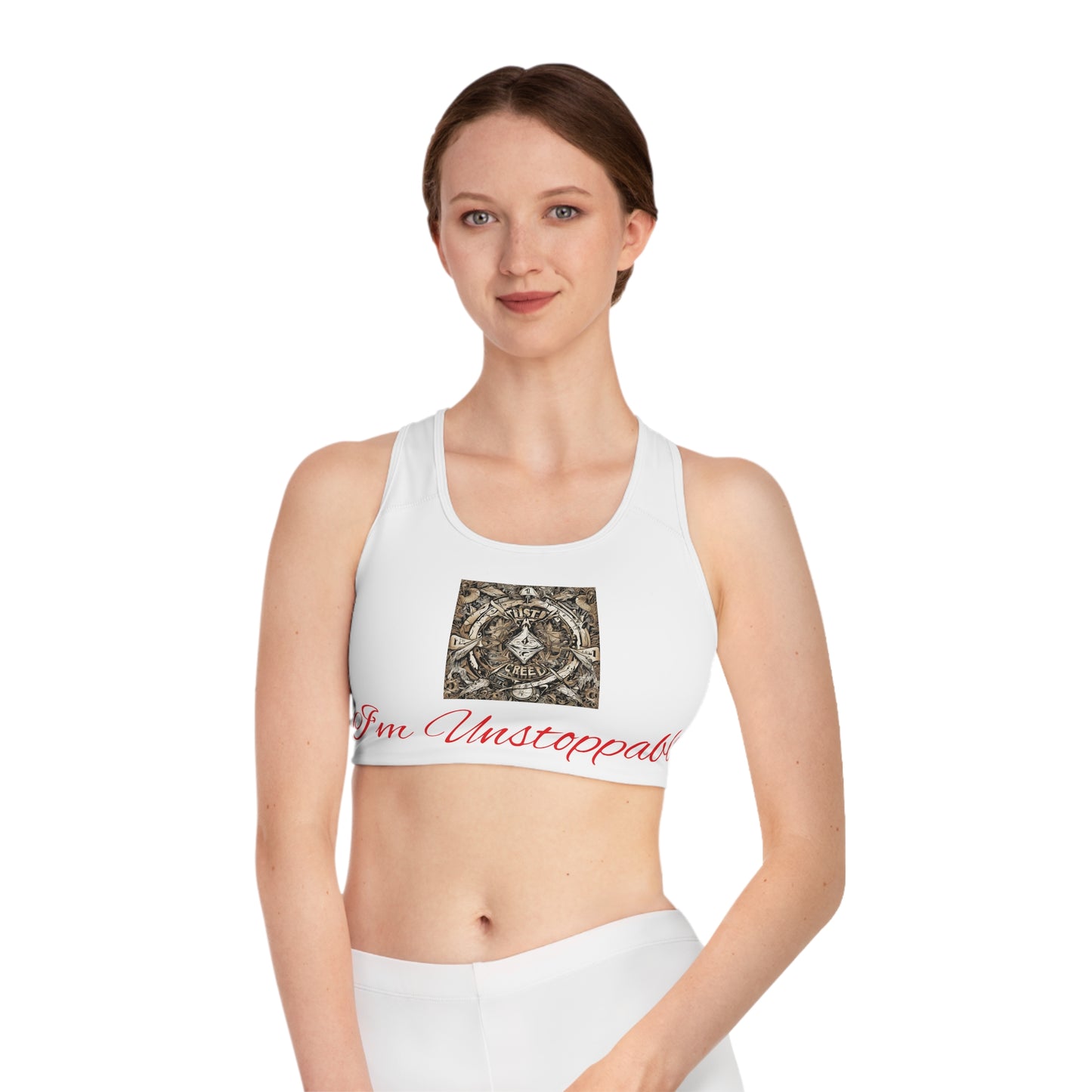 Empowerment Elite Sports Bra by First Creed.