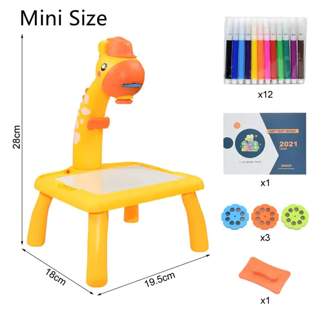 Kids Mini Art Table Set